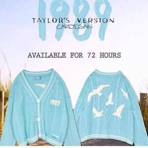 🕊️Taylor swift cardigan authentic 🕊️XS/S 🕊️